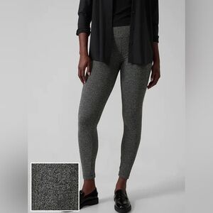 ATHLETA Delancey Herringbone Tights Athletic Pants Leggings Size XL